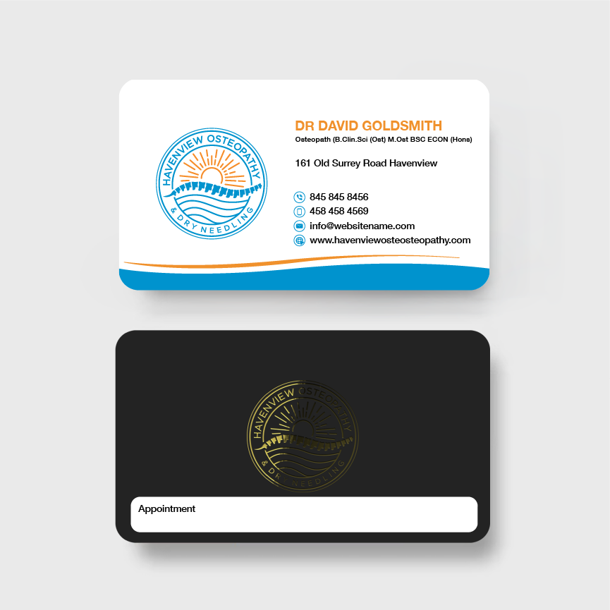Business Card Design by Isu-D for this project | Design #35582725
