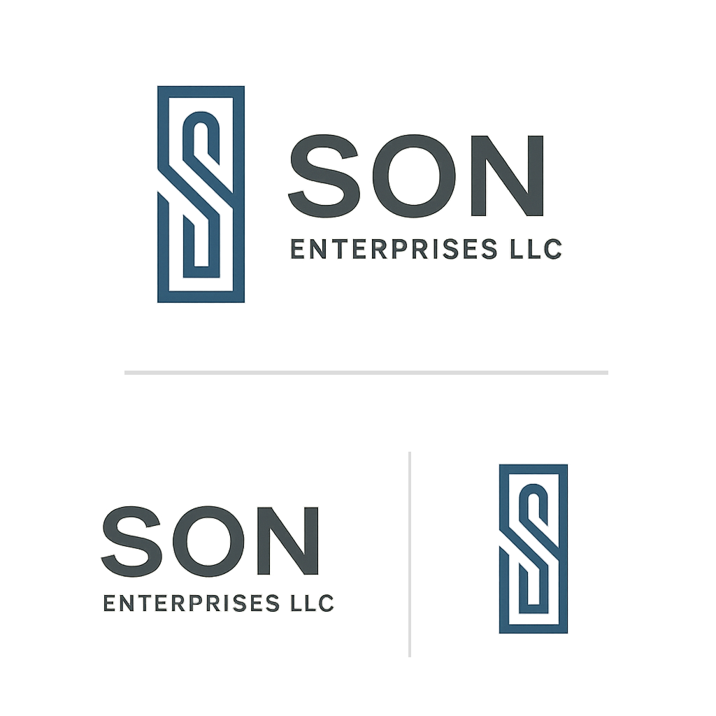 Logo Design by AMBStudio for SON Enterprises LLC | Design #35568501