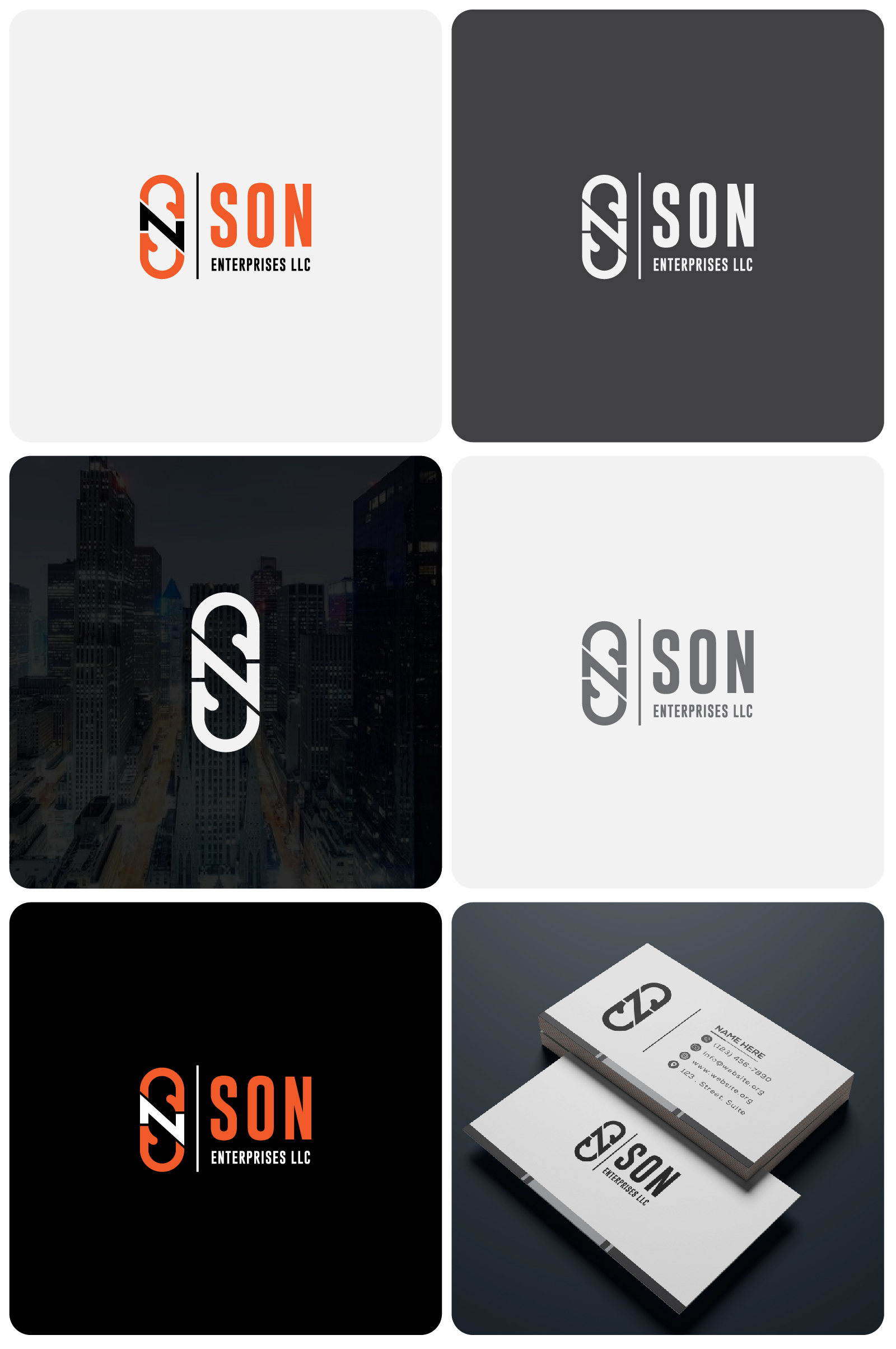 Logo Design by Deziners Zone for SON Enterprises LLC | Design #35569834