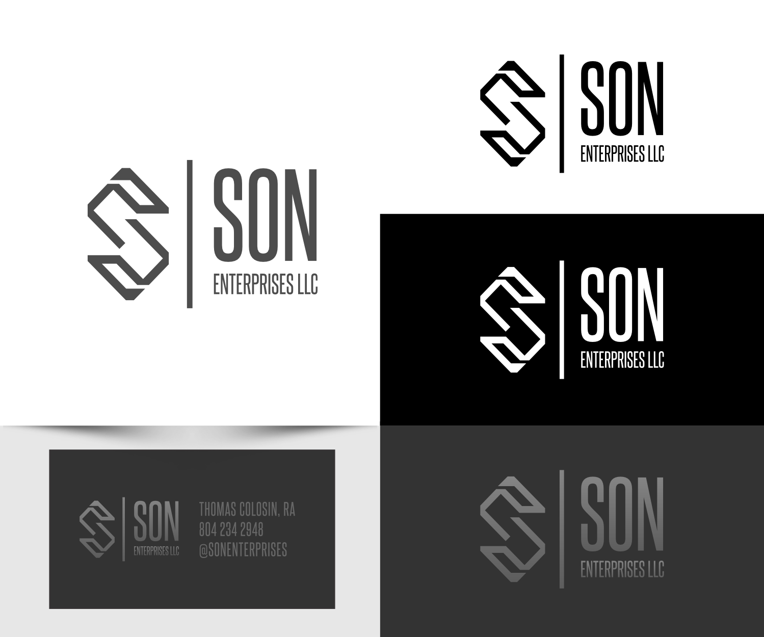 Logo Design by ThiagoB for SON Enterprises LLC | Design #35567966