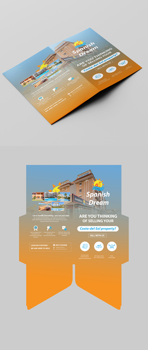 Flyer Design by Design Motion for Spanish Dream Real Estate S.L., B75628917 | Design: #35597469