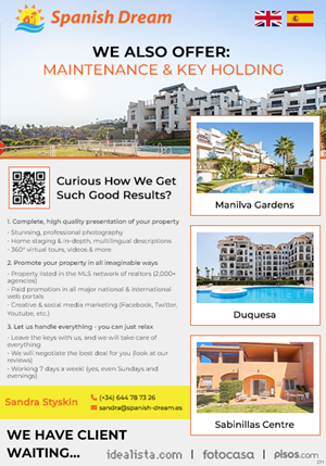 Flyer-Design von pb für Spanish Dream Real Estate S.L., B75628917 | Design: #35577873