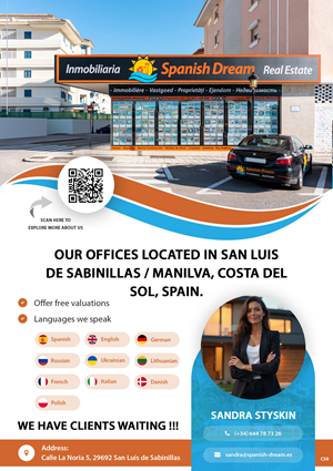 Flyer Design by pb for Spanish Dream Real Estate S.L., B75628917 | Design: #35577879