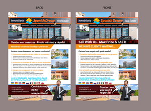 Flyer-Design von 3Guys für Spanish Dream Real Estate S.L., B75628917 | Design: #35578059
