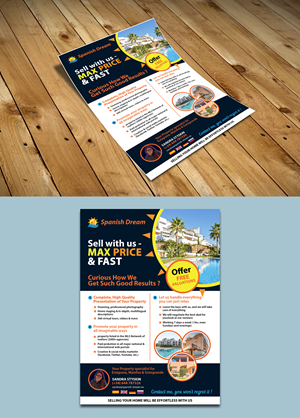 Flyer Design by websmartusa for Spanish Dream Real Estate S.L., B75628917 | Design: #35569965
