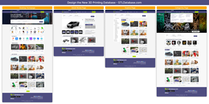 Design the New 3D Printing Database - STLDatabase.com