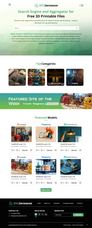 Web Design par pb pour ce projet | Design : #35577945