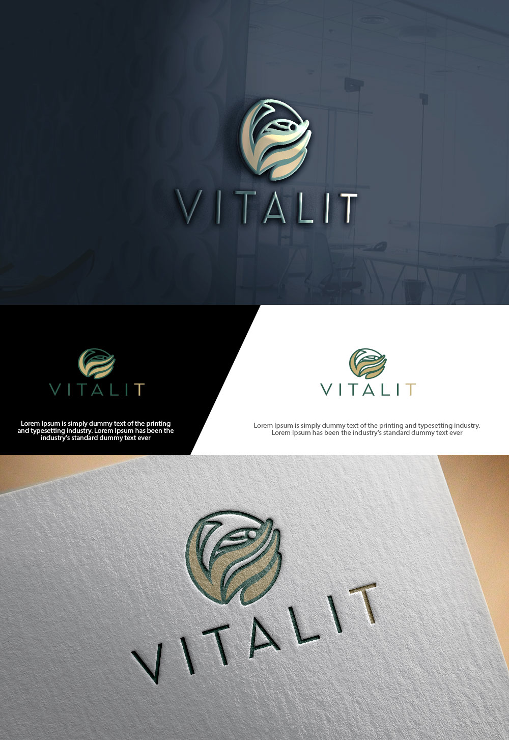 Diseño de Logo por sulemani  creation para Courageusement Humain | Diseño #35574602