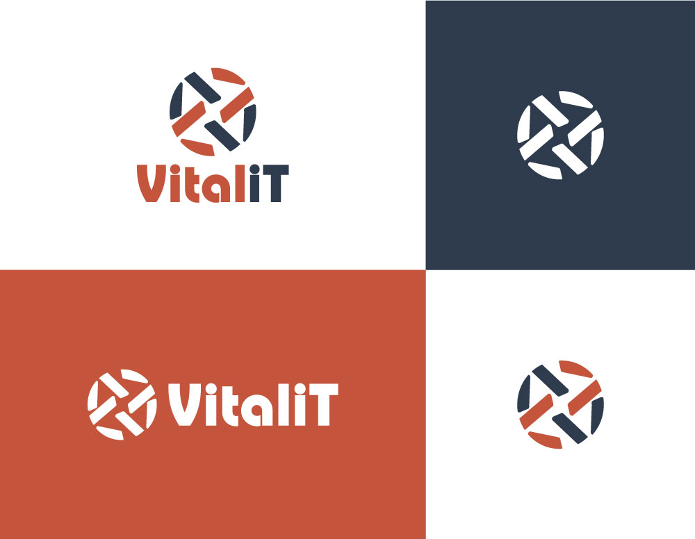 Logo Design by Cre@8ive.Colors for Courageusement Humain | Design #35573345