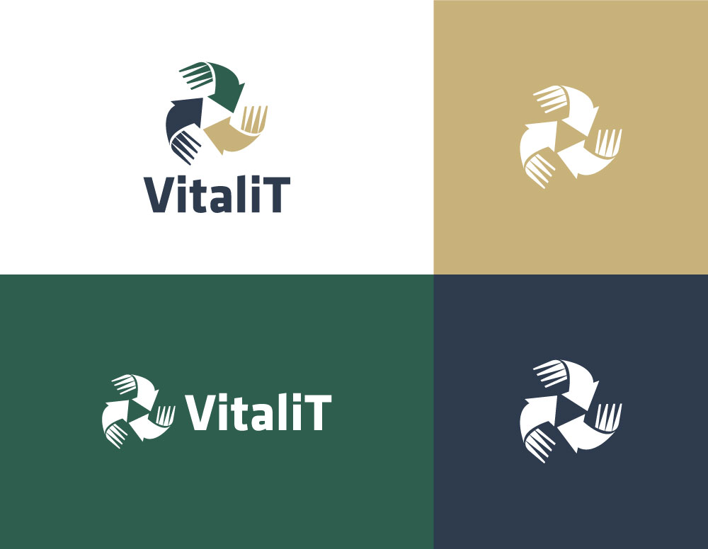 Logo Design by Cre@8ive.Colors for Courageusement Humain | Design #35573346