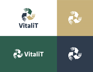 Logo Design by Cre@8ive.Colors for Courageusement Humain | Design: #35573346