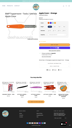 Web Design by pb for Dee Haus Corgis | Design: #35577837