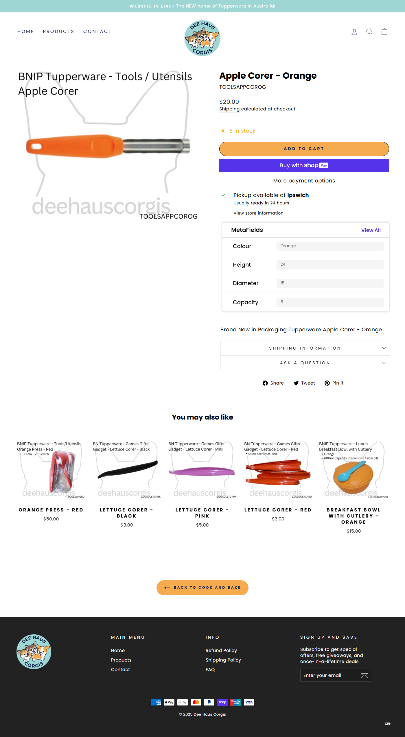 Web Design by pb for Dee Haus Corgis | Design #35577844