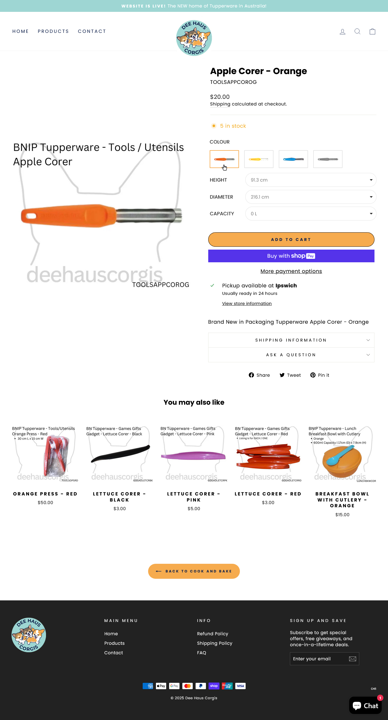 Web Design by pb for Dee Haus Corgis | Design #35577845