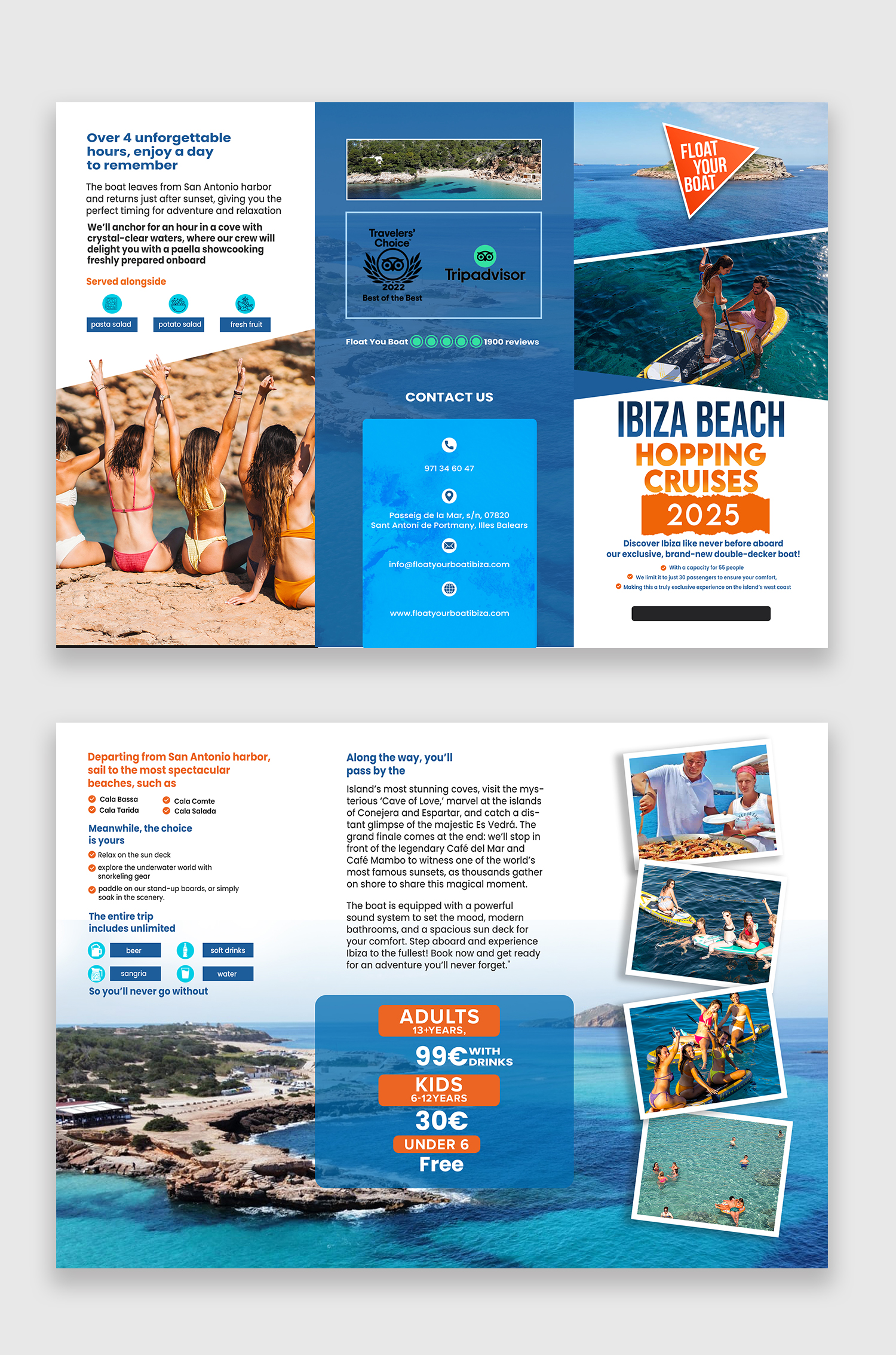 Flyer Design by debdesign for FYB Ibiza | Design #35593794