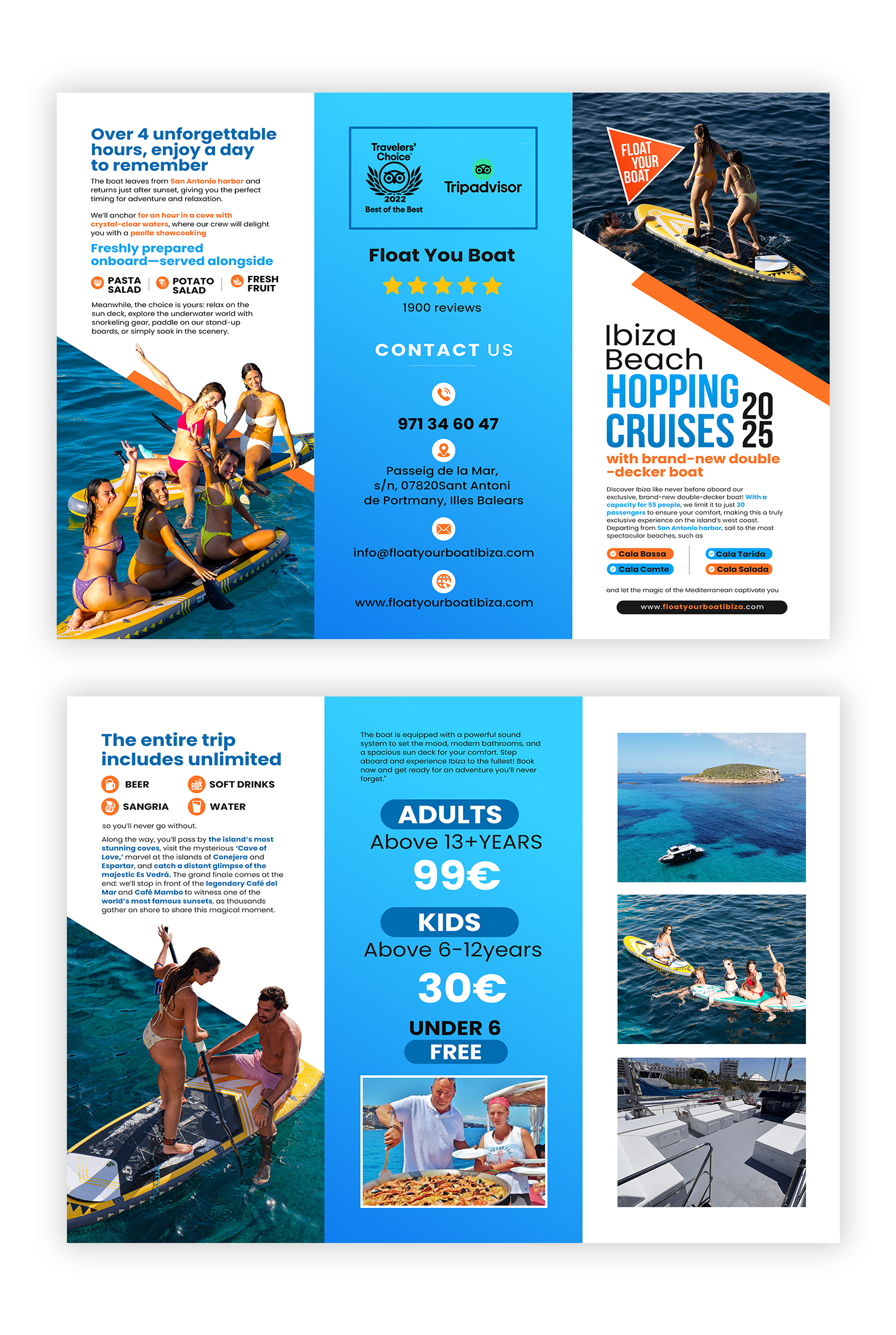 Design de Flyer par debdesign pour FYB Ibiza | Design #35593840