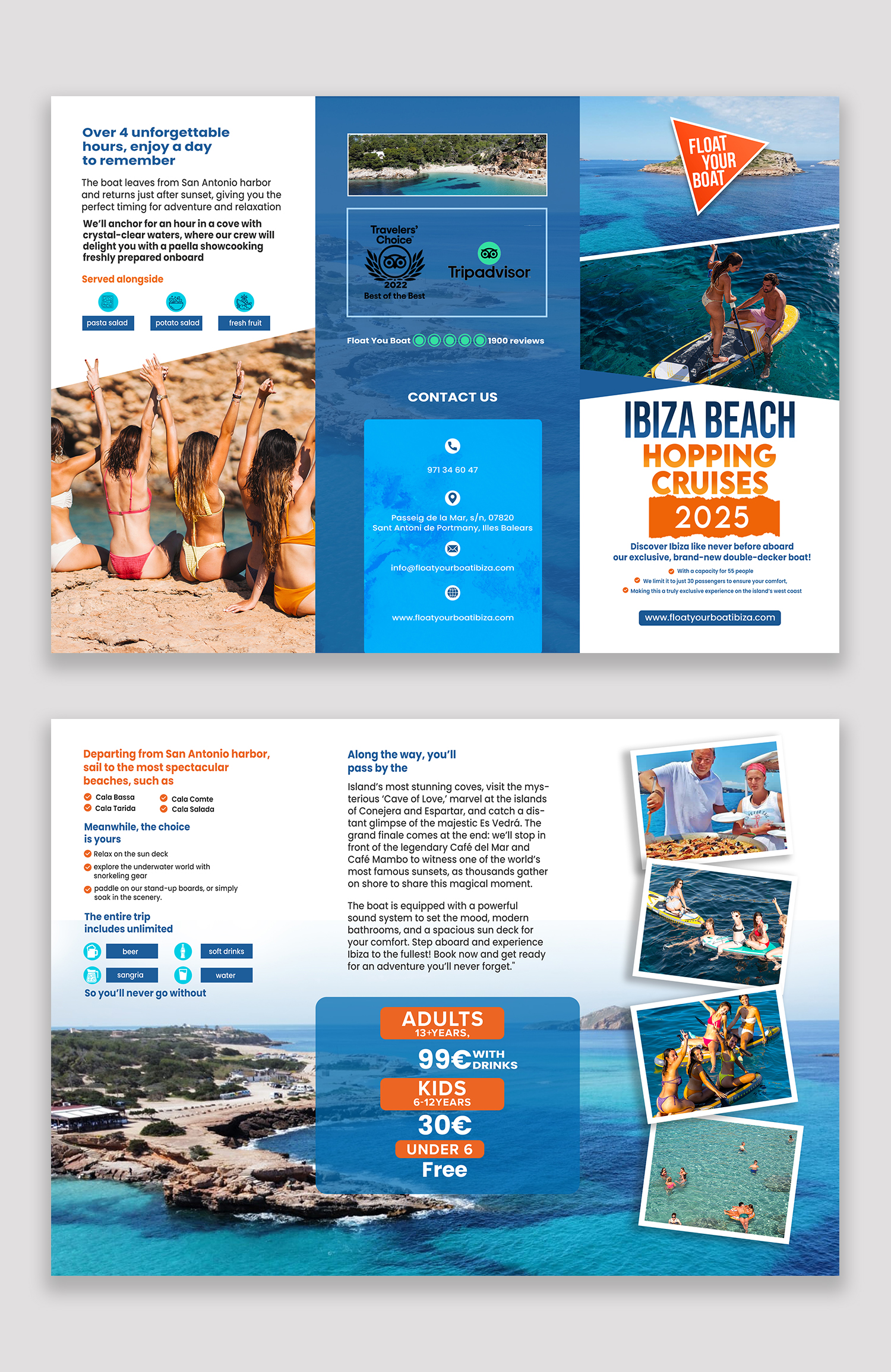 Design de Flyer par debdesign pour FYB Ibiza | Design #35596941