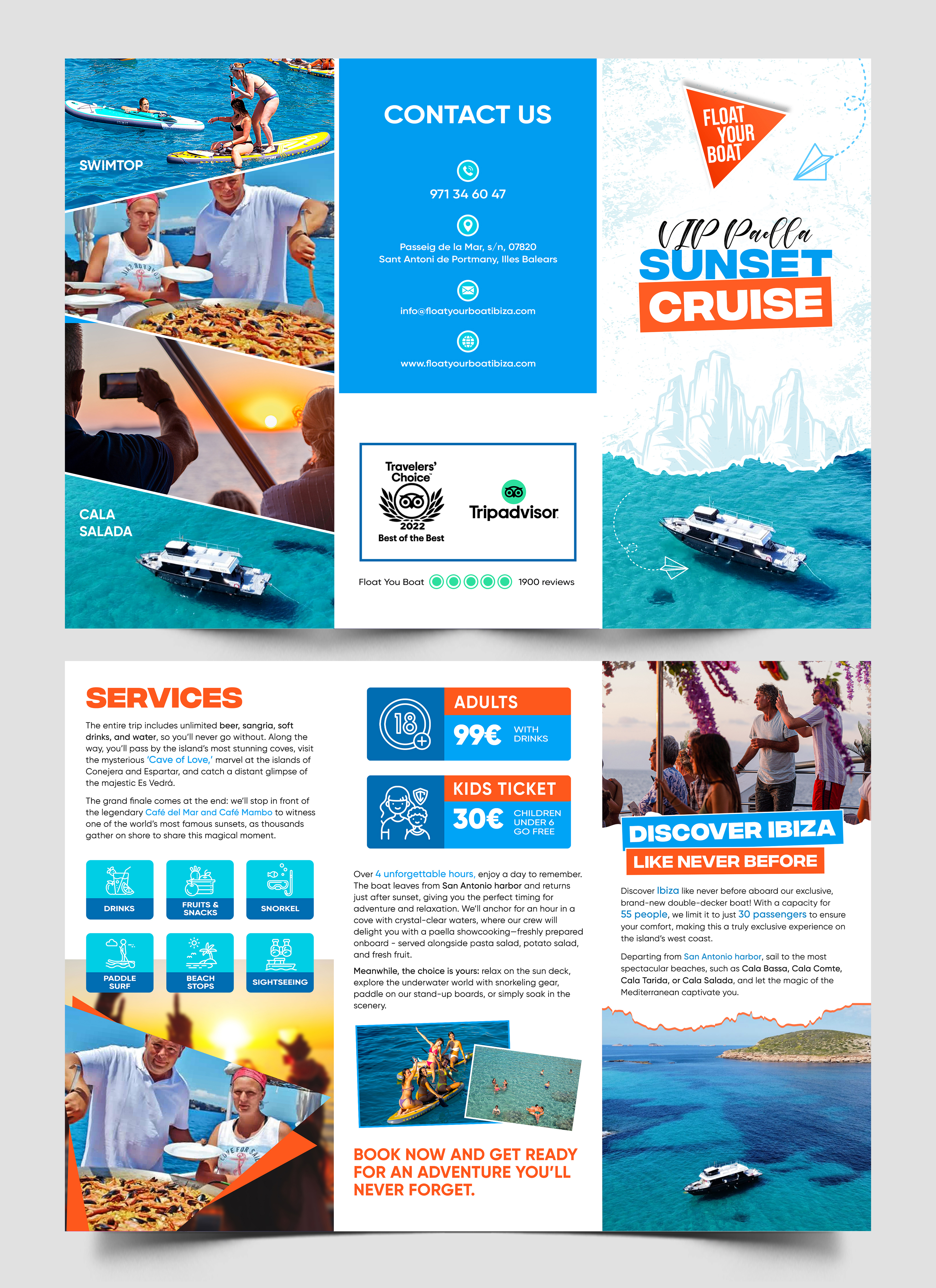 Design de Flyer par Graphic Guy pour FYB Ibiza | Design #35587300