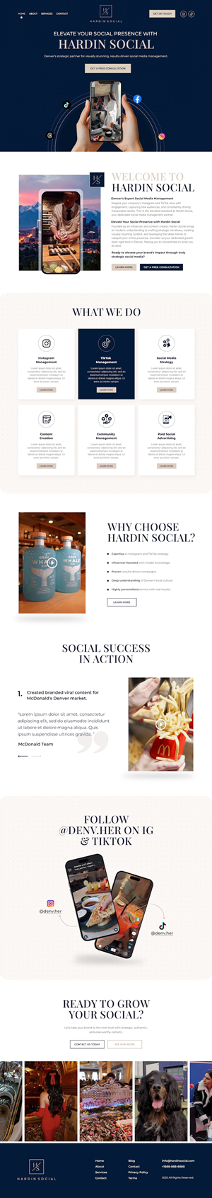 WordPress-Design von pb