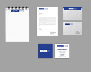 Stationery Design by Expert Bappy for The Law Office of Henry Glowa | Design: #35611085