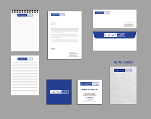 Stationery Design by Expert Bappy for The Law Office of Henry Glowa | Design: #35611773