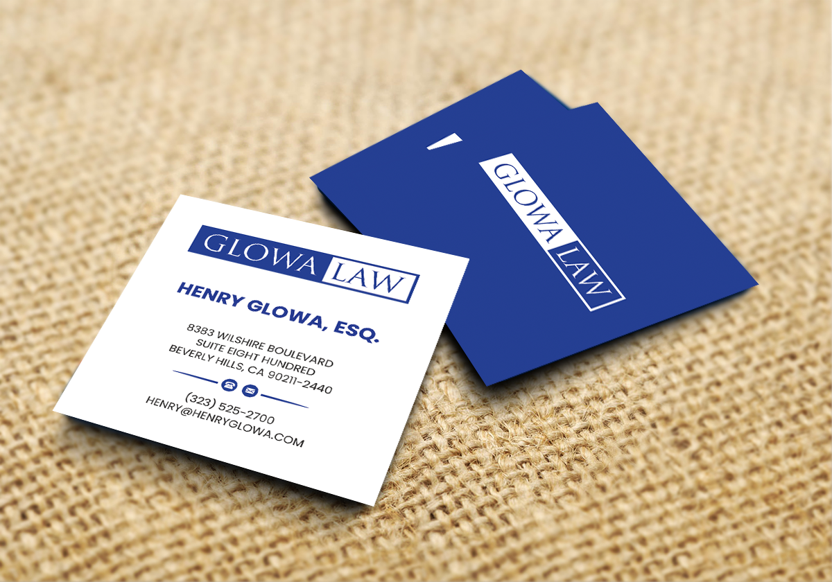 Stationery Design by Expert Bappy for The Law Office of Henry Glowa | Design #35626177