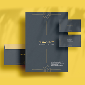 Stationery Design by svkreatives for The Law Office of Henry Glowa | Design: #35600824