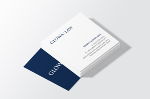 Stationery Design by R.design for The Law Office of Henry Glowa | Design: #35612232