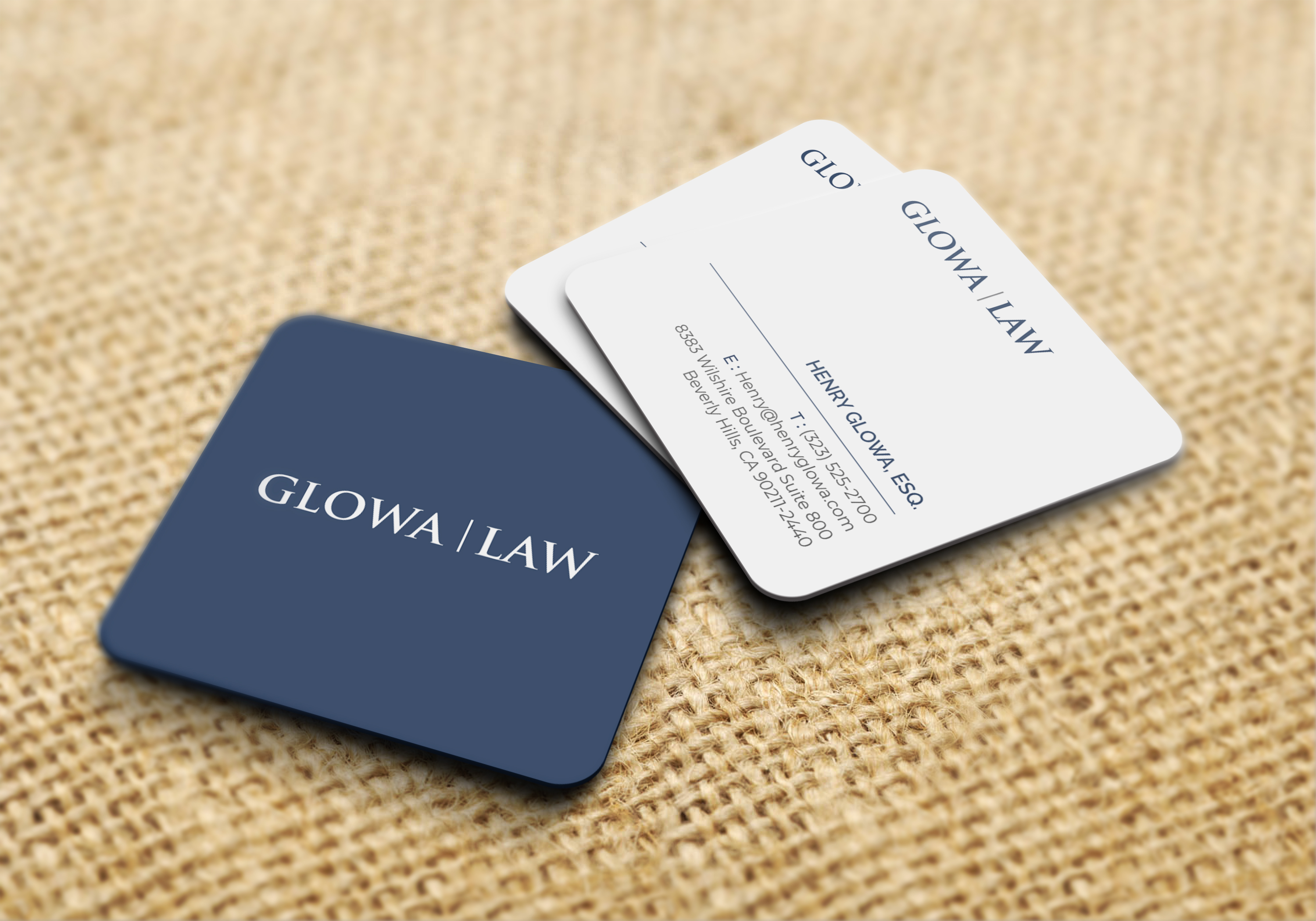 Stationery Design by R.design for The Law Office of Henry Glowa | Design #35612263