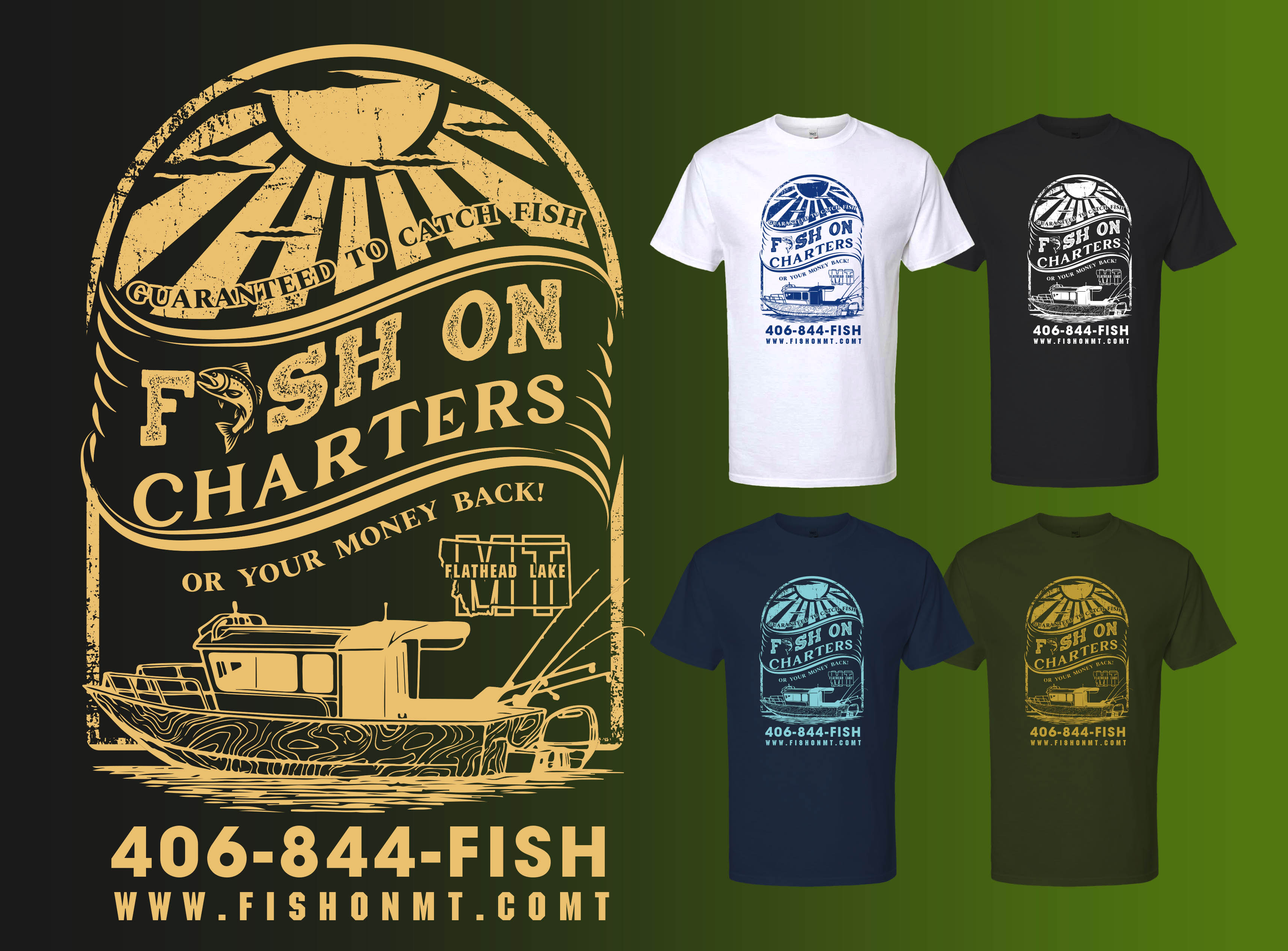 T-shirt Design by KickArt for Glacier Values LLC | Design #35600987