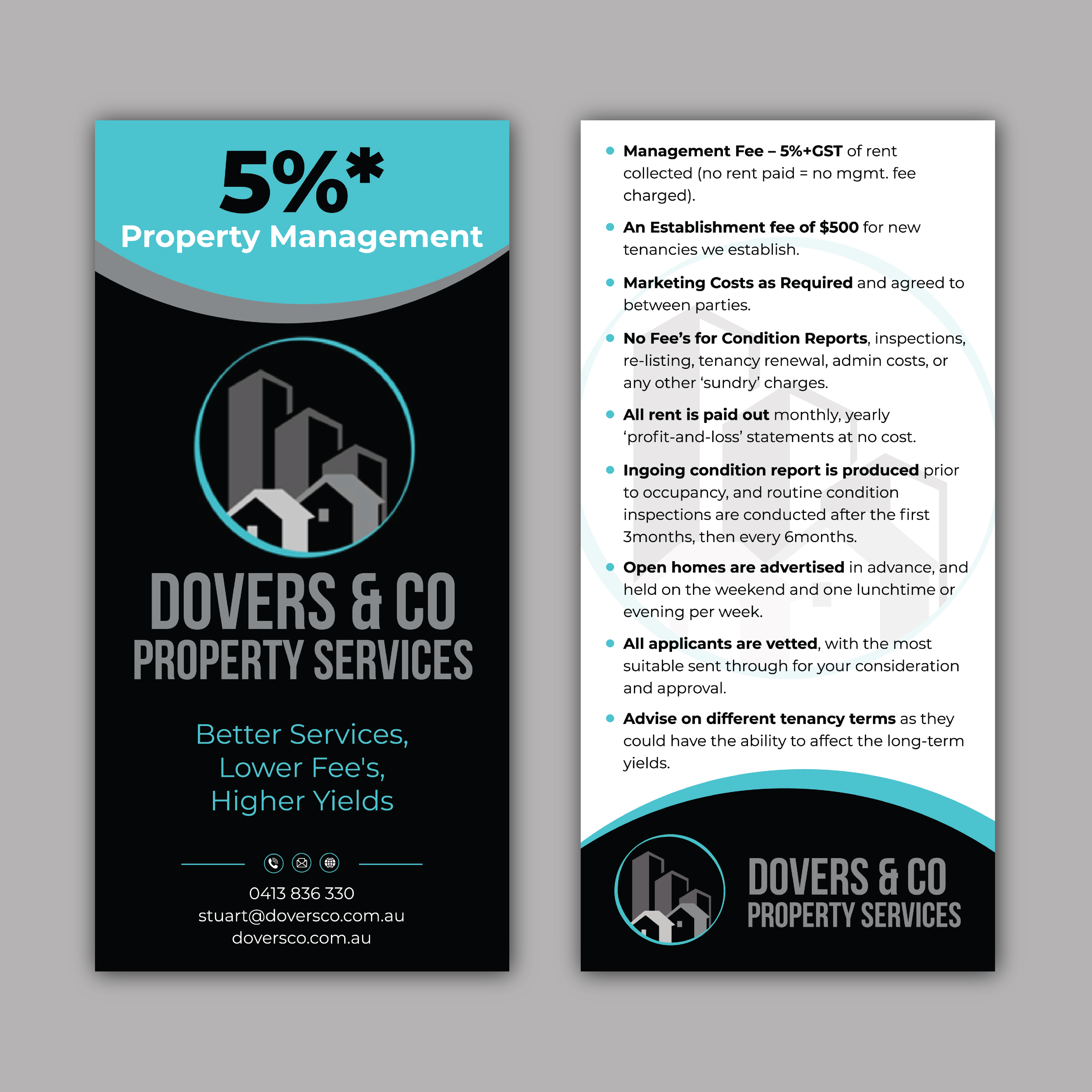 Flyer-Design von Bidita Saha für Dovers & Co Property Services | Design #35577618