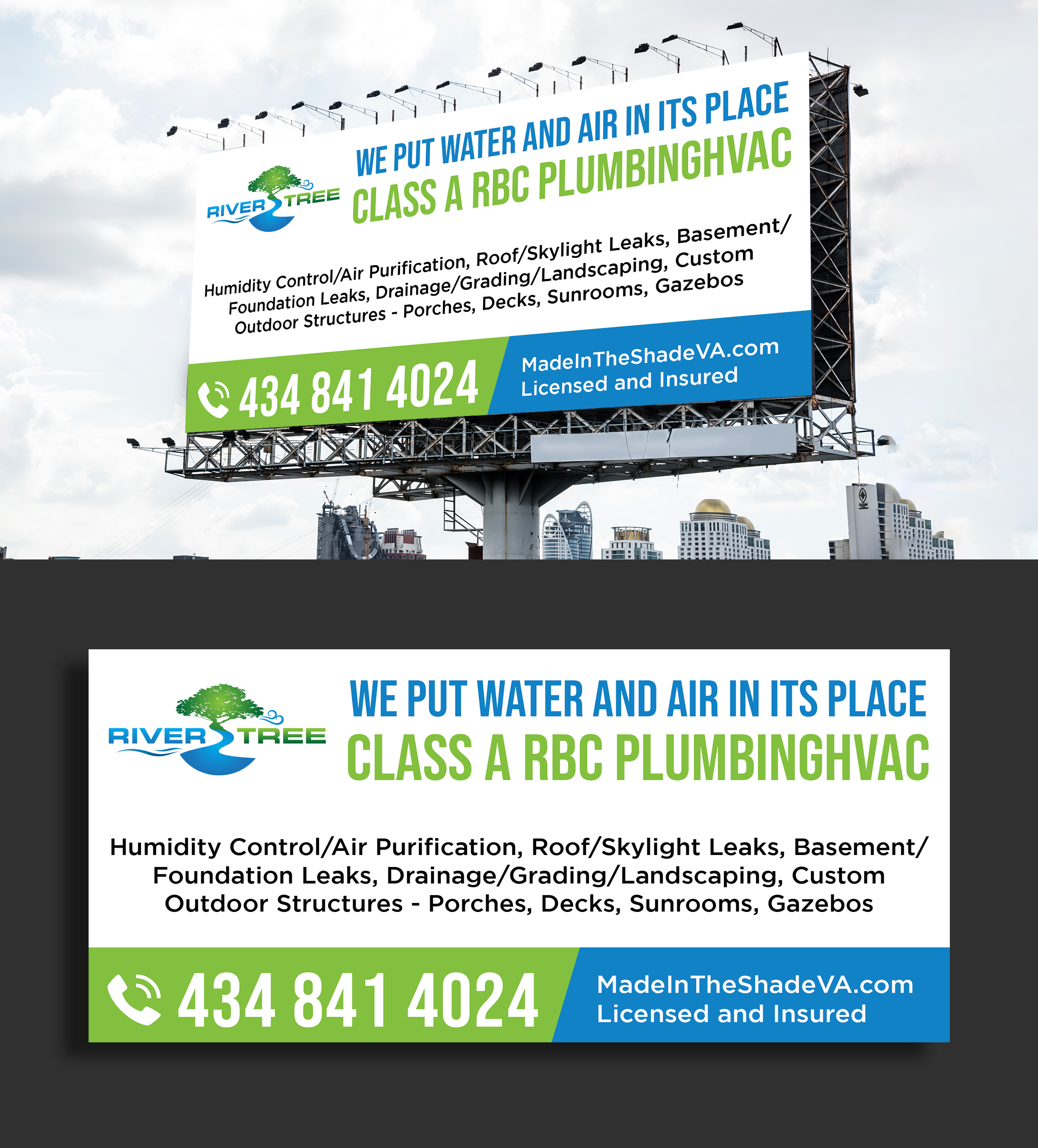 Billboard Design by WrapTonic24 for Rivertree Incorporated | Design #35619884