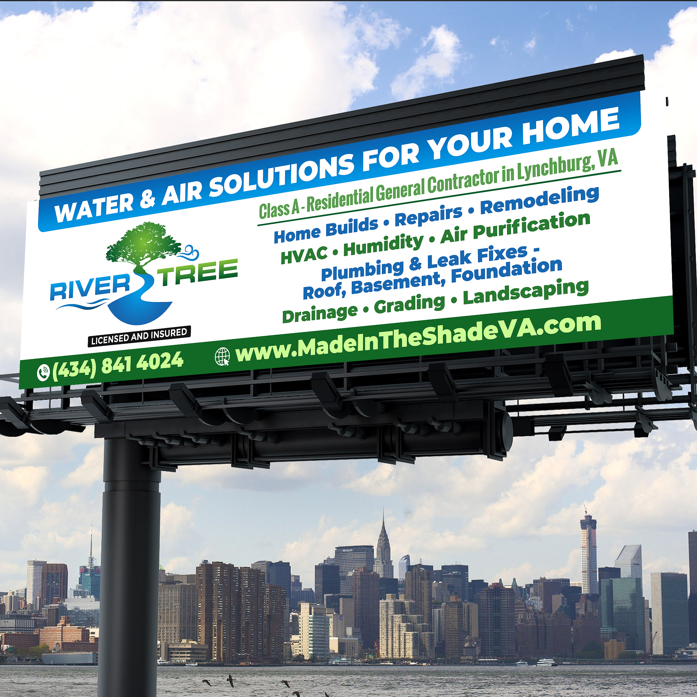 Billboard Design by Designers Hub for Rivertree Incorporated | Design #35601562