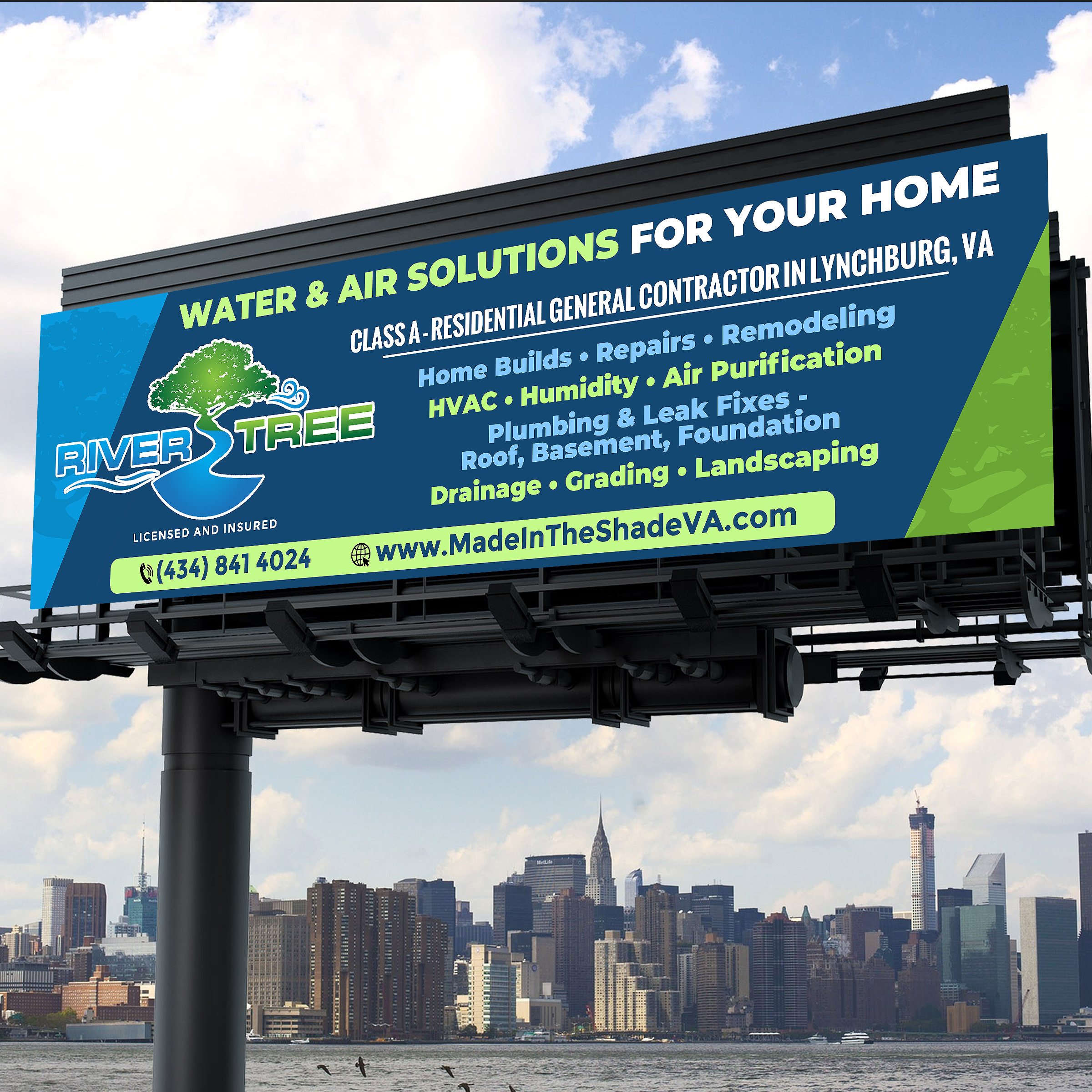 Billboard Design by Designers Hub for Rivertree Incorporated | Design #35601874