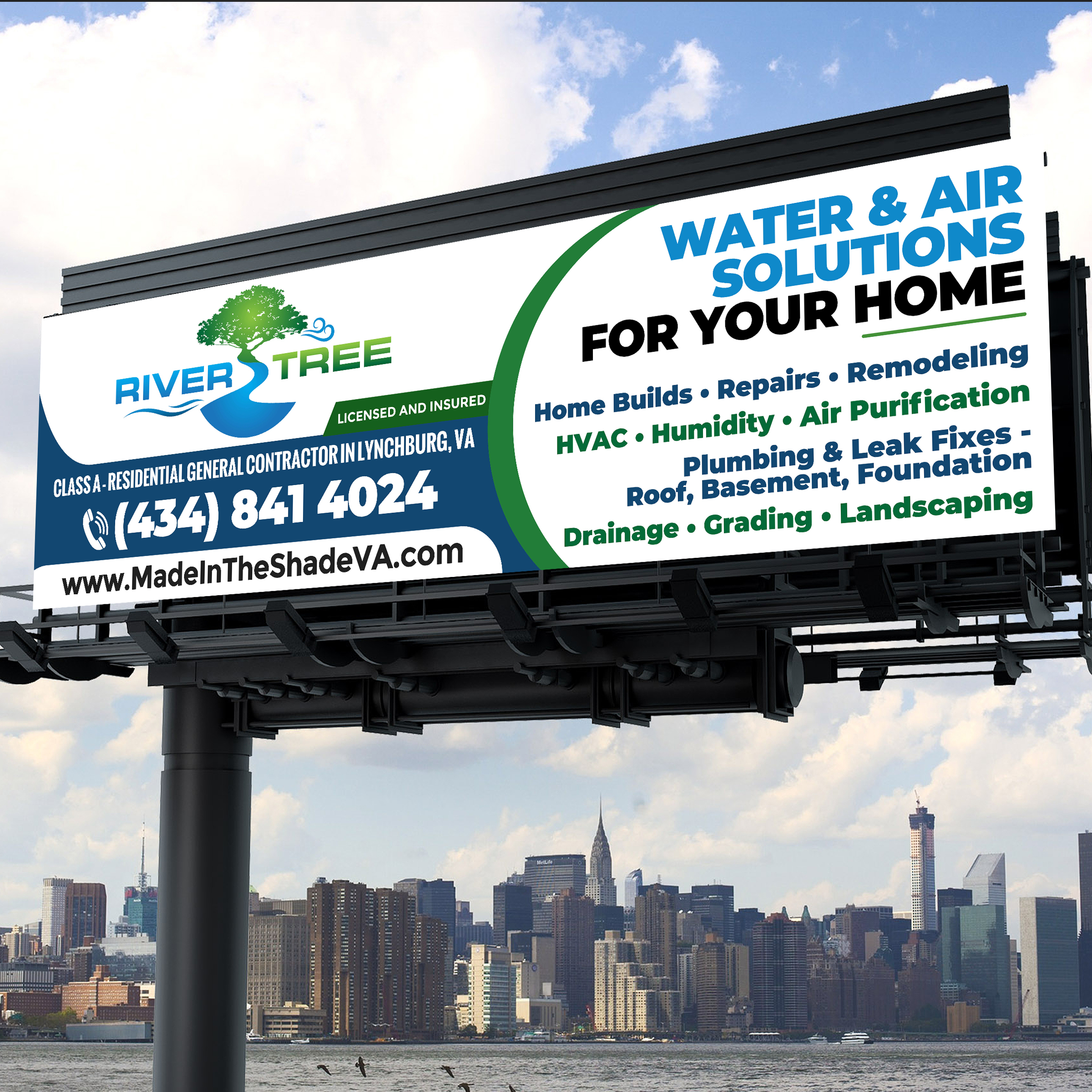 Billboard Design by Designers Hub for Rivertree Incorporated | Design #35613902