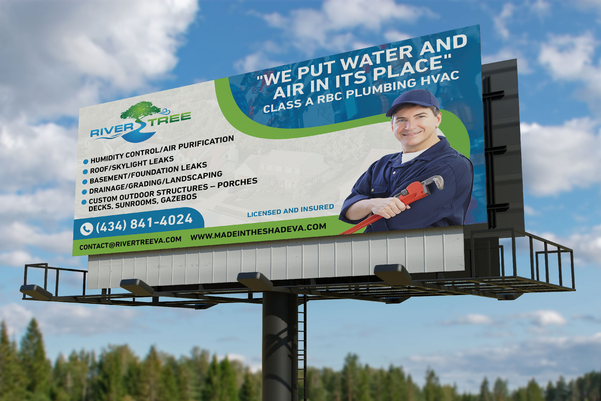 Billboard Design by Design_Duo for Rivertree Incorporated | Design #35612340