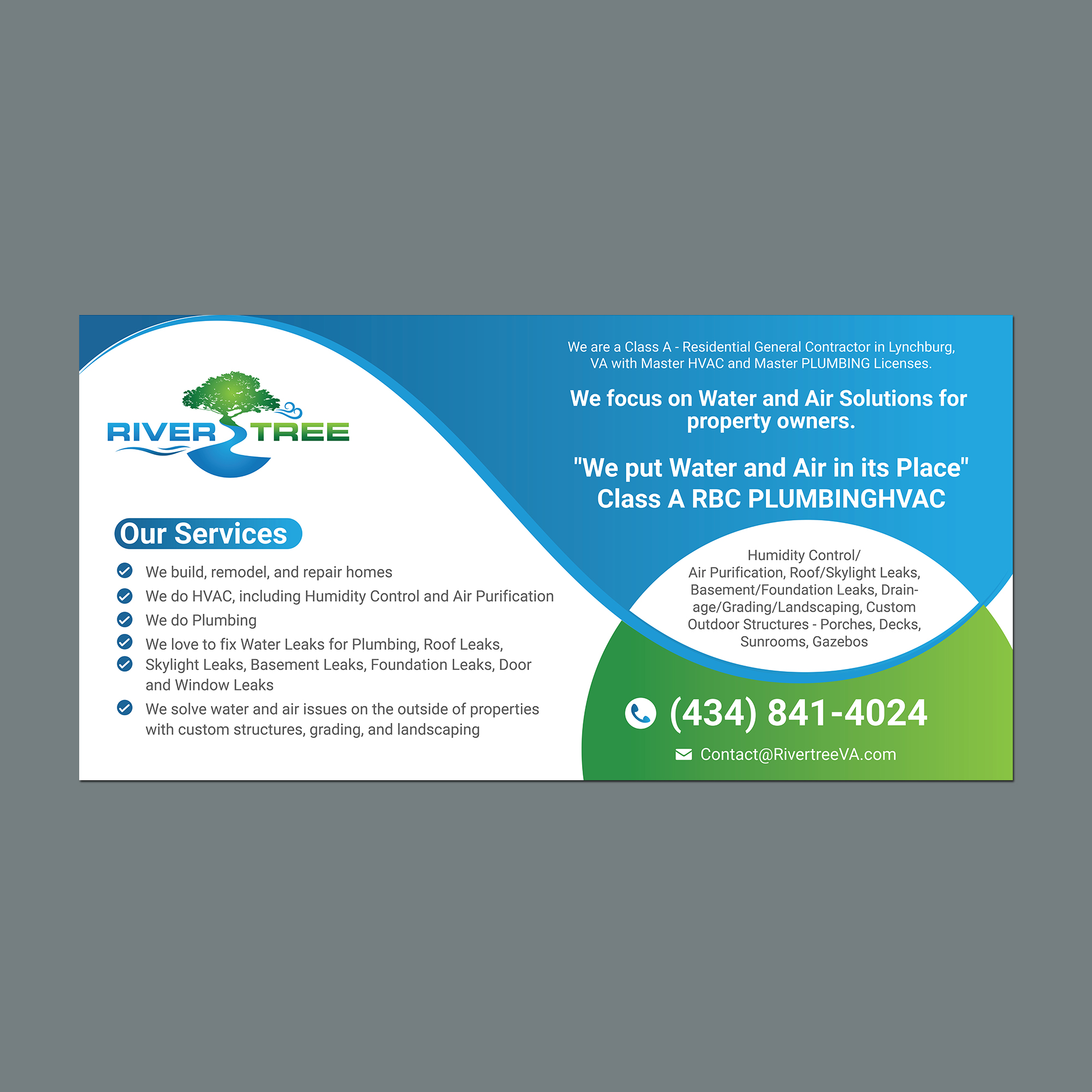Billboard Design by GraphicMonster for Rivertree Incorporated | Design #35619700