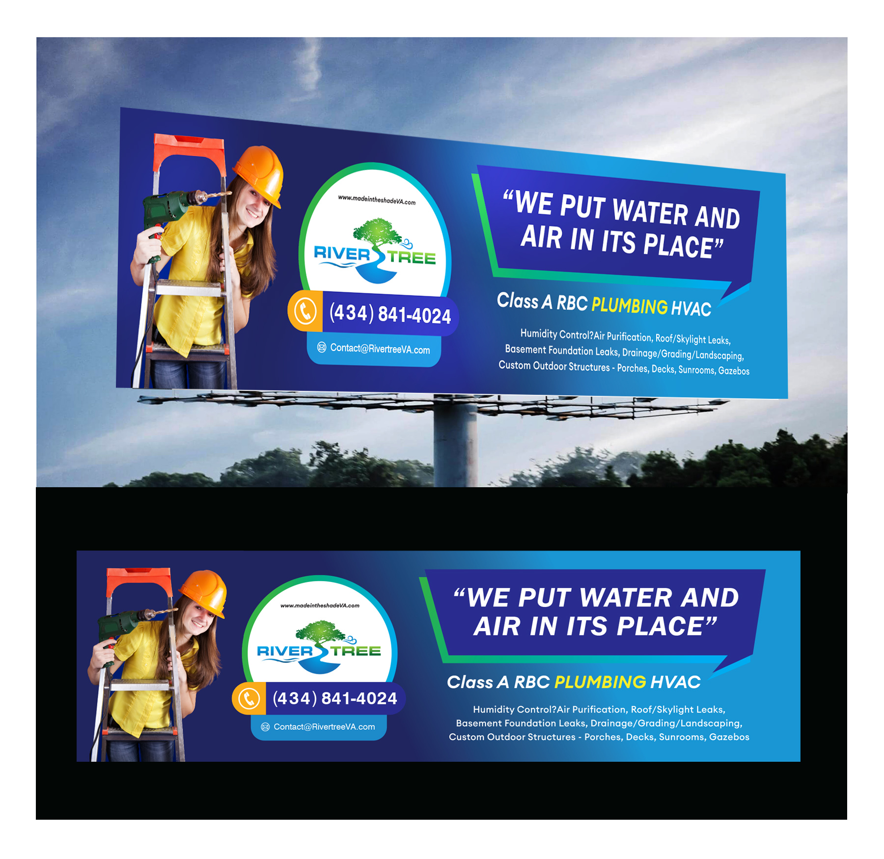 Billboard Design by COLOURS BRANDING for Rivertree Incorporated | Design #35614531