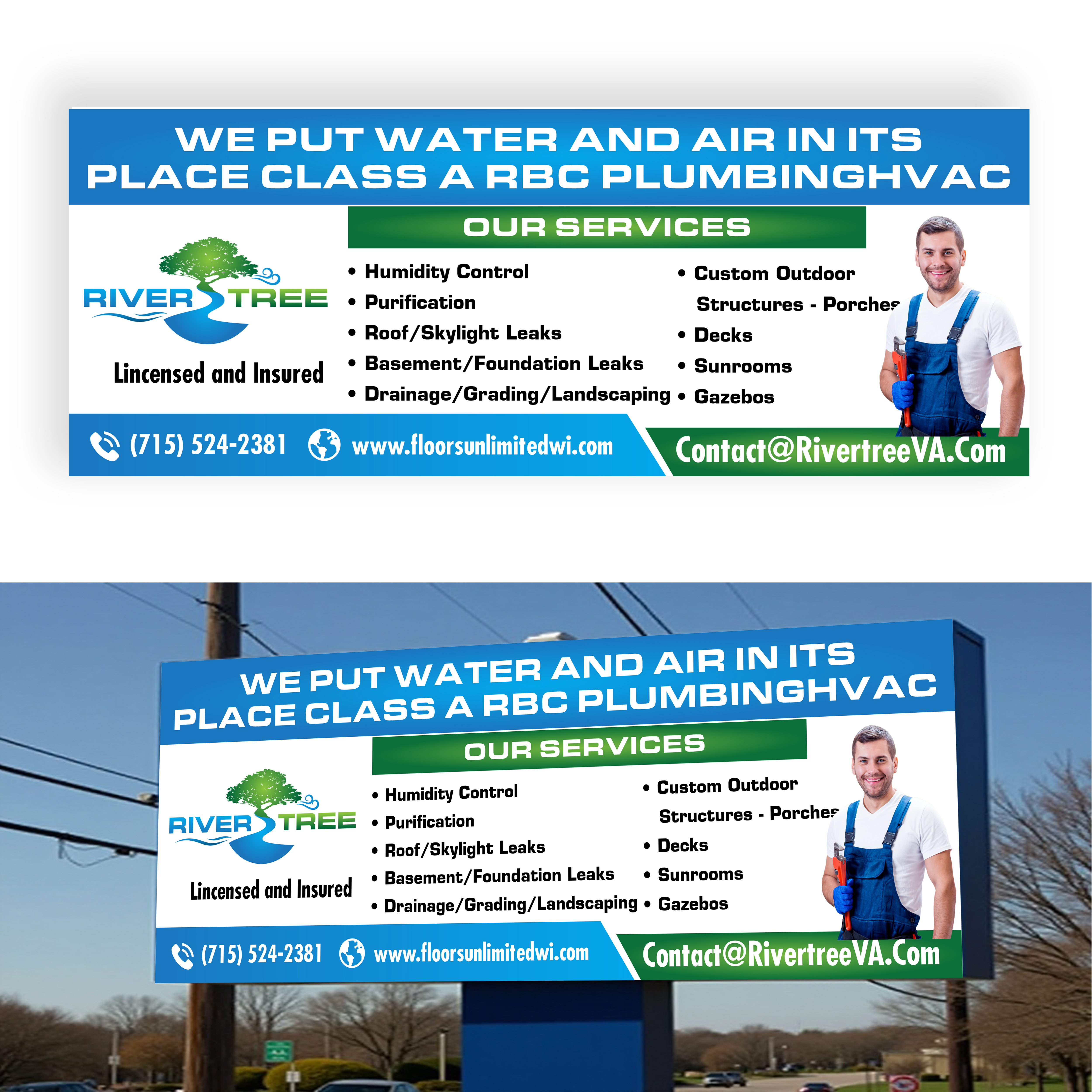 Billboard Design by designer1975 for Rivertree Incorporated | Design #35580190