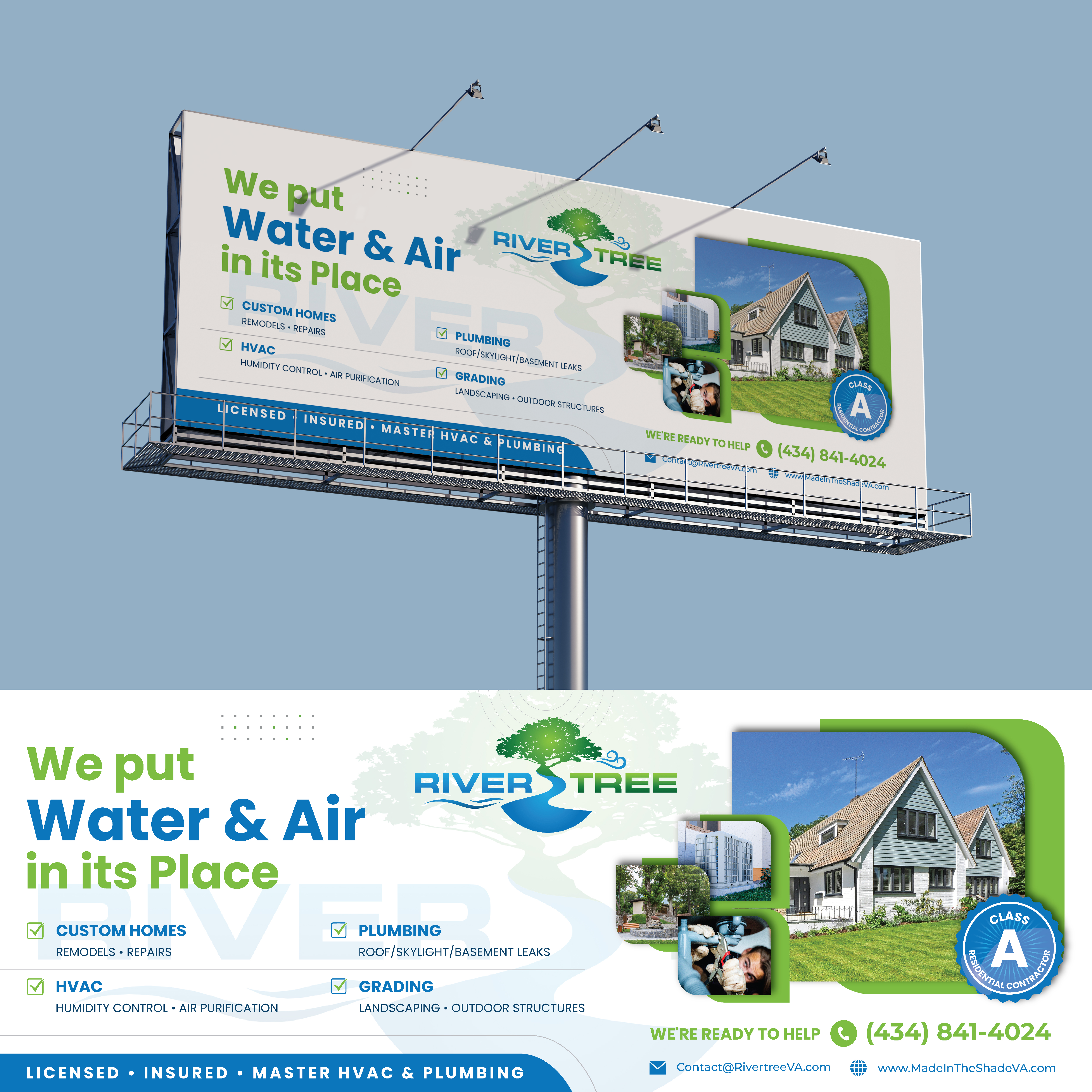 Design de Panneau par Designed by MS pour Rivertree Incorporated | Design #35587421