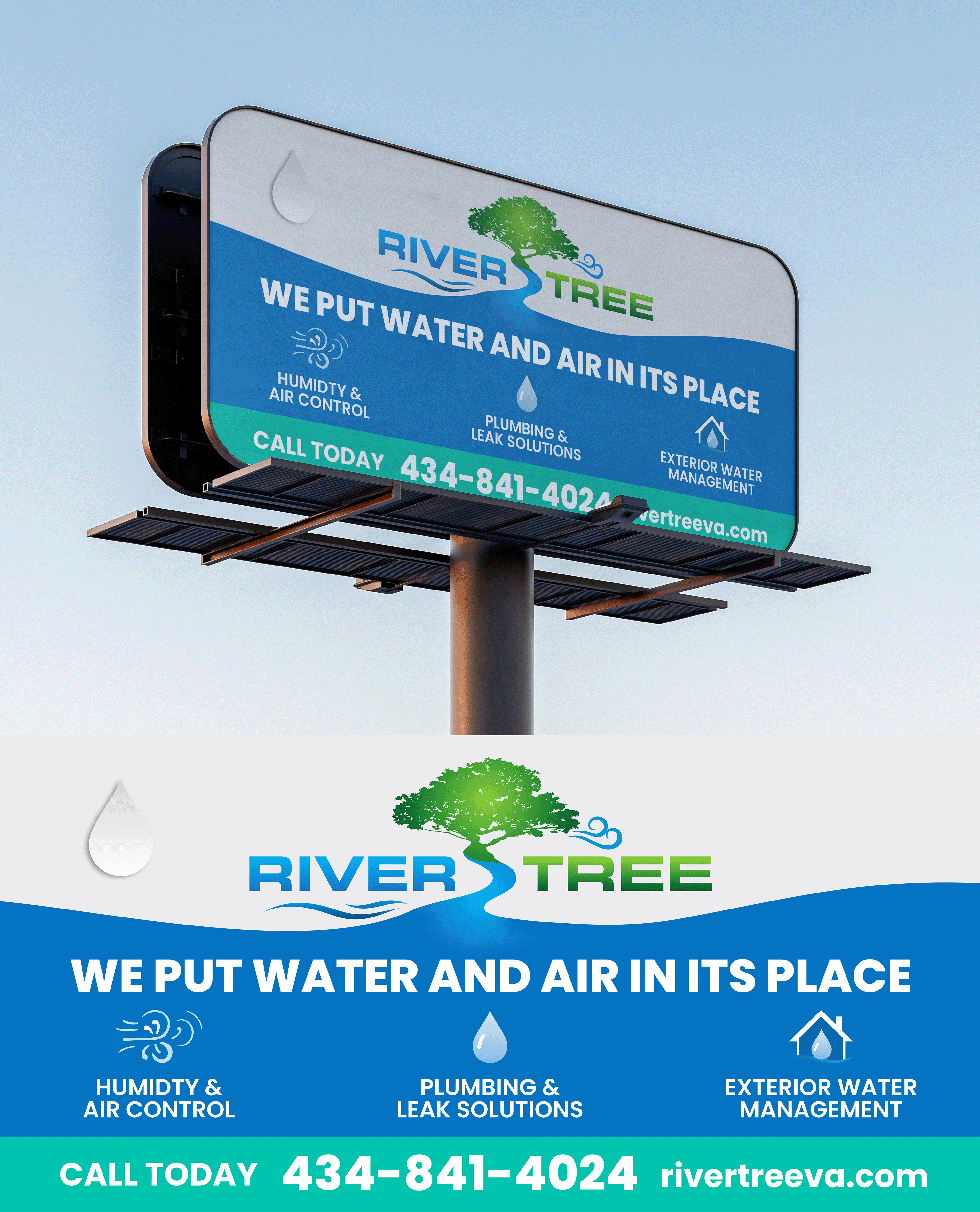 Design de Panneau par Tod pour Rivertree Incorporated | Design #35582646