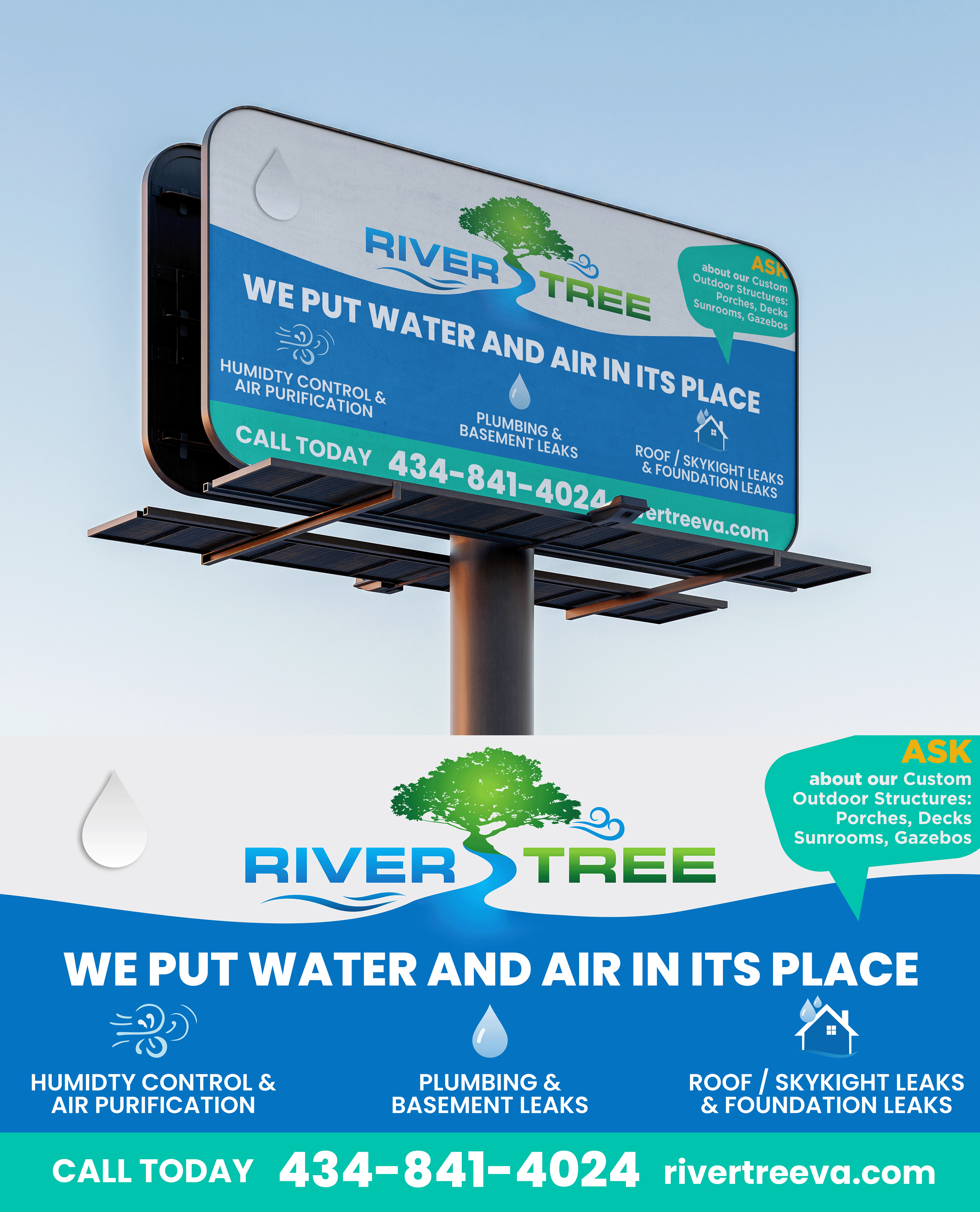 Billboard Design by Tod for Rivertree Incorporated | Design #35583634