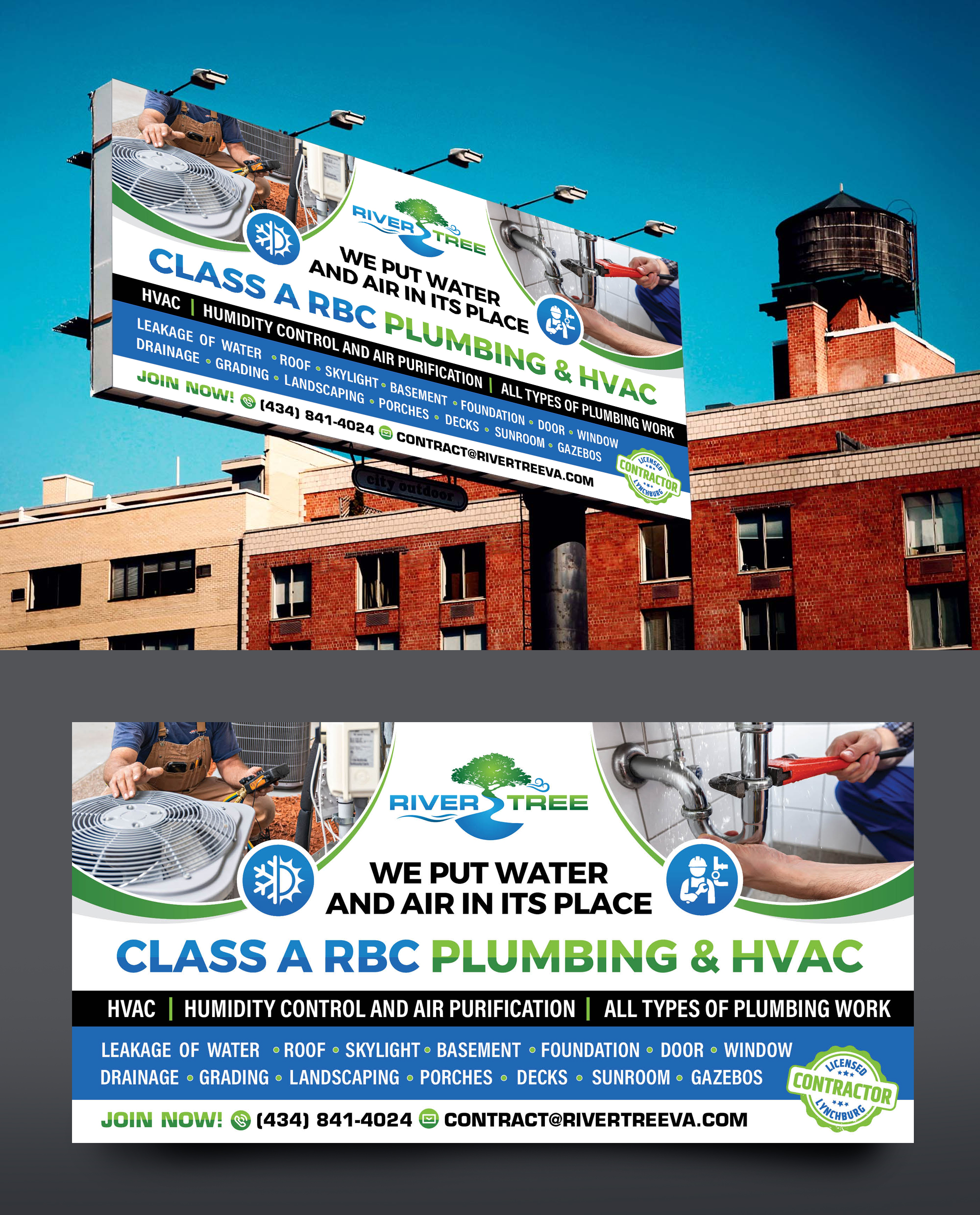 Billboard Design by rkailas for Rivertree Incorporated | Design #35617712