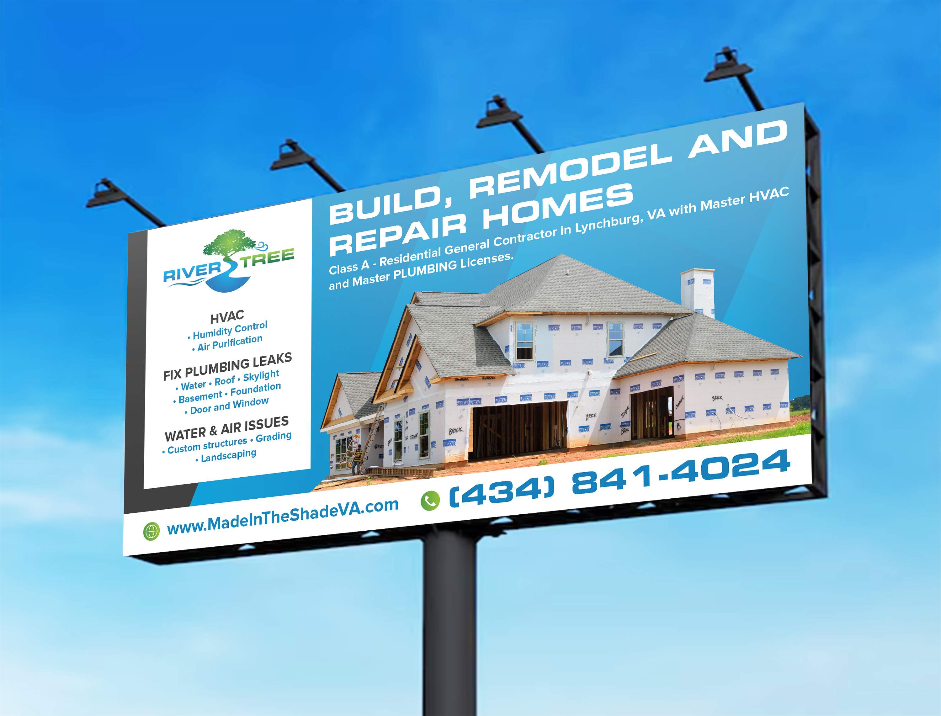 Billboard Design by saurov for Rivertree Incorporated | Design #35580800