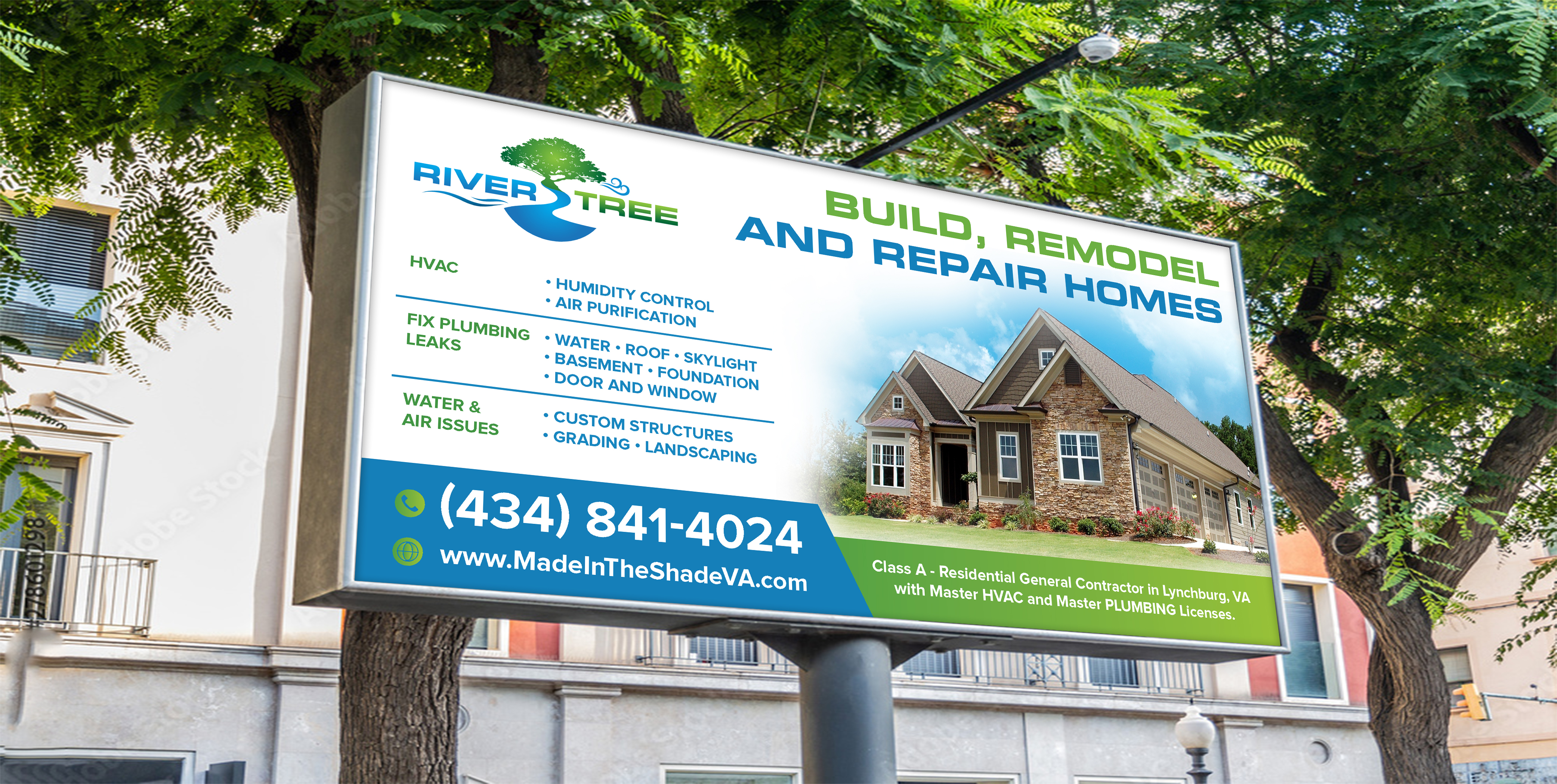 Billboard Design by saurov for Rivertree Incorporated | Design #35580877