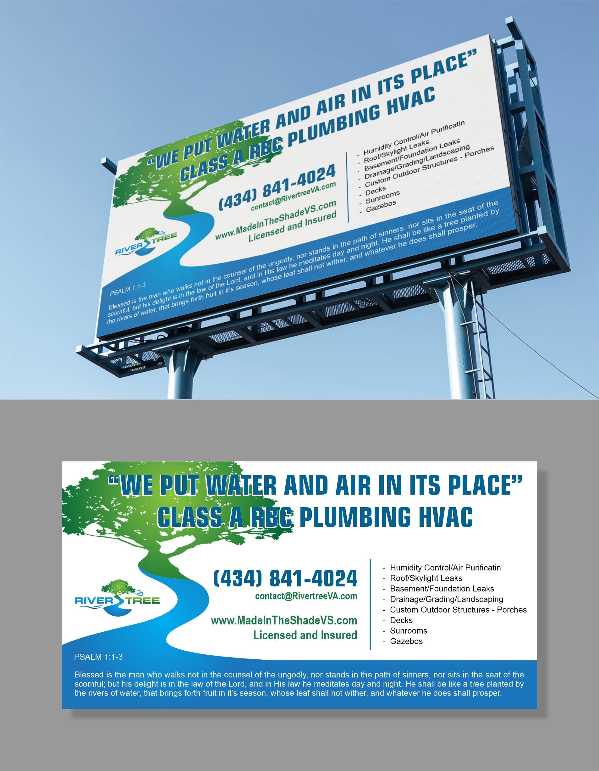 Billboard Design by vintana for Rivertree Incorporated | Design #35592962