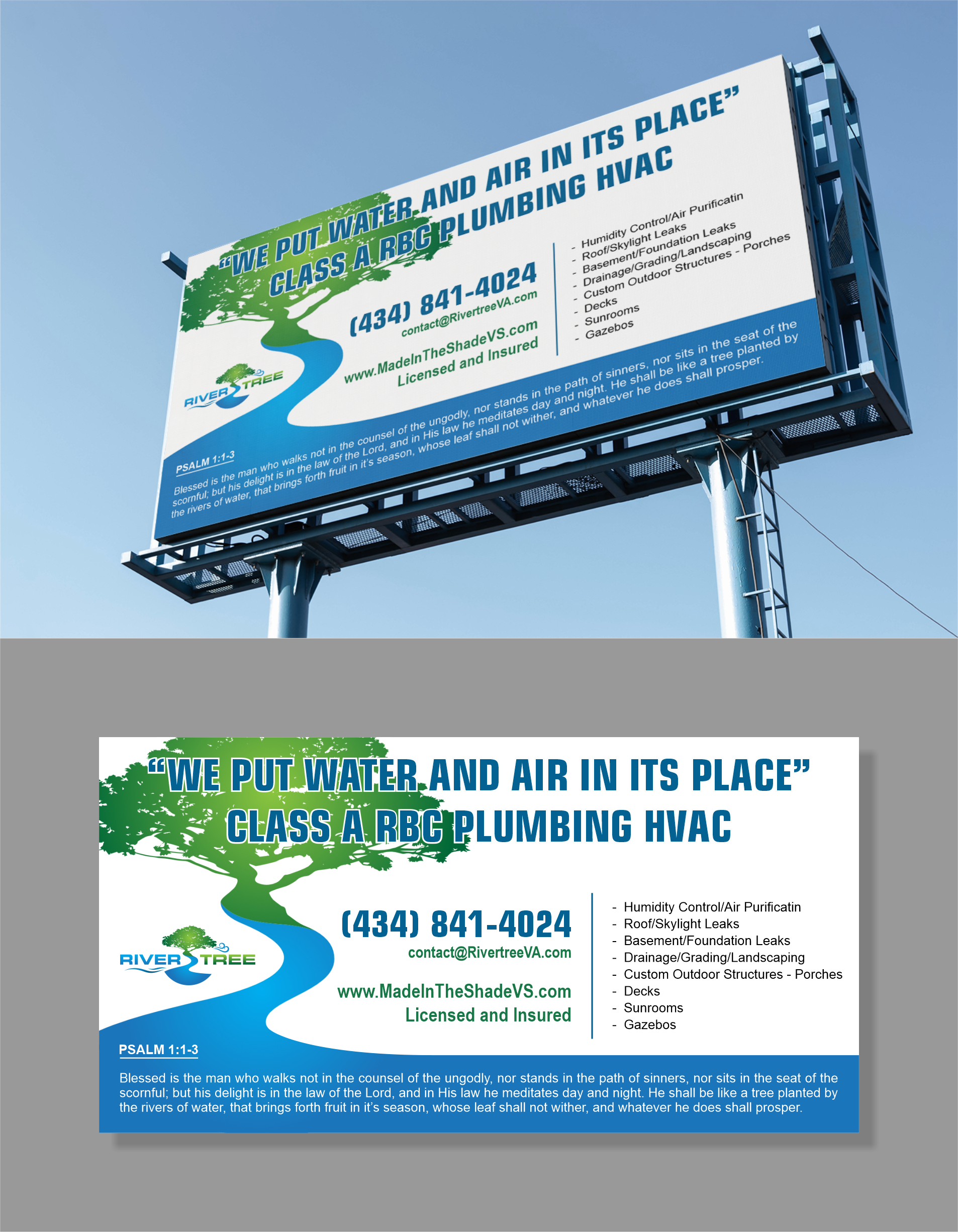 Billboard Design by vintana for Rivertree Incorporated | Design #35593037