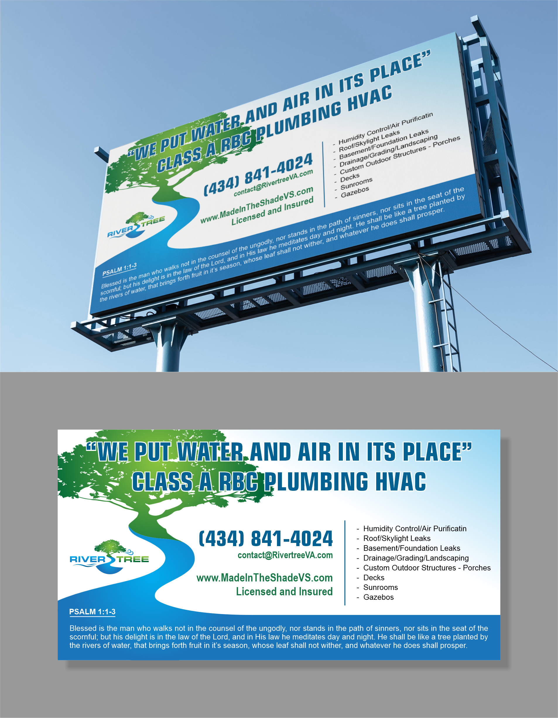 Billboard Design by vintana for Rivertree Incorporated | Design #35596316