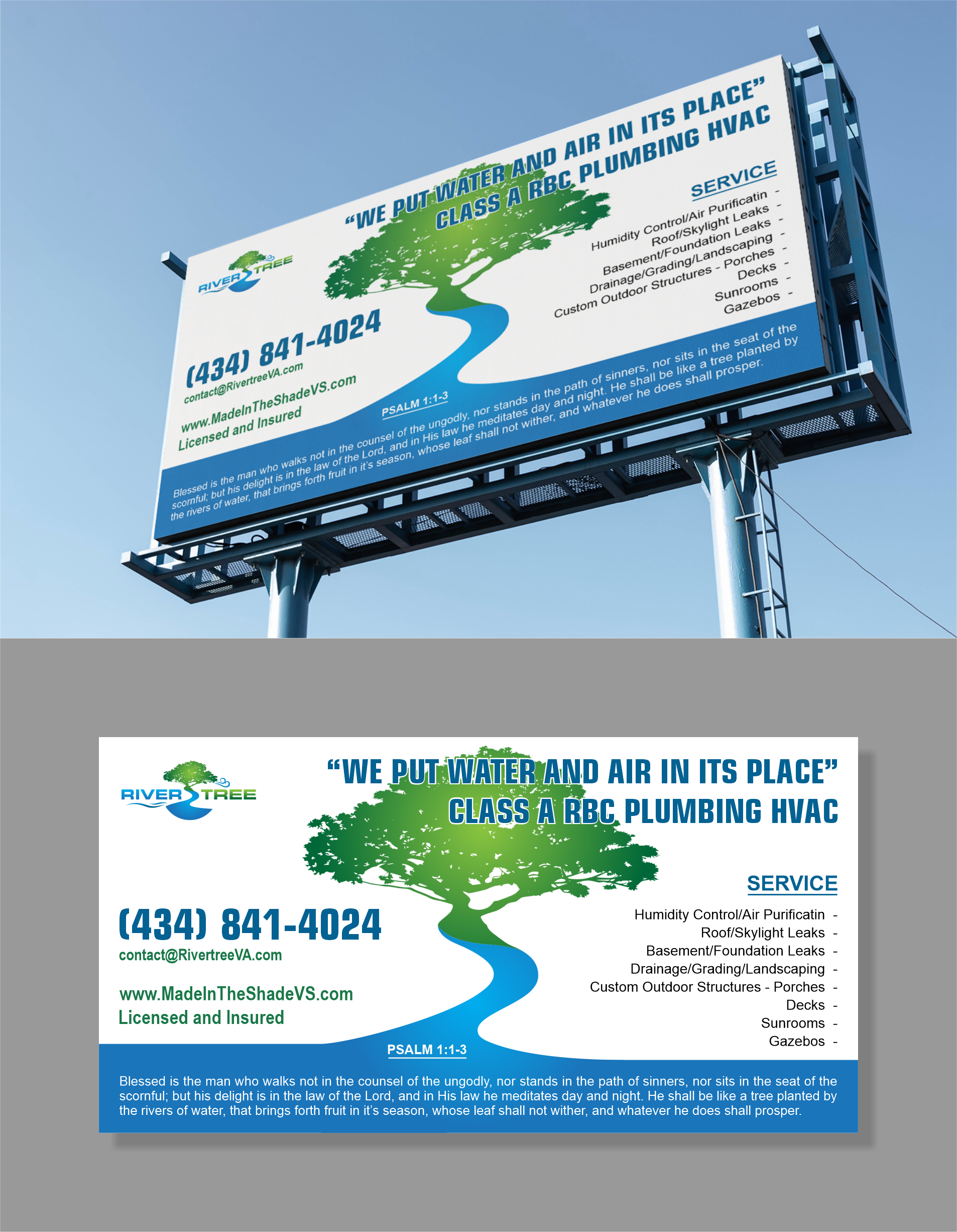 Billboard Design by vintana for Rivertree Incorporated | Design #35596359