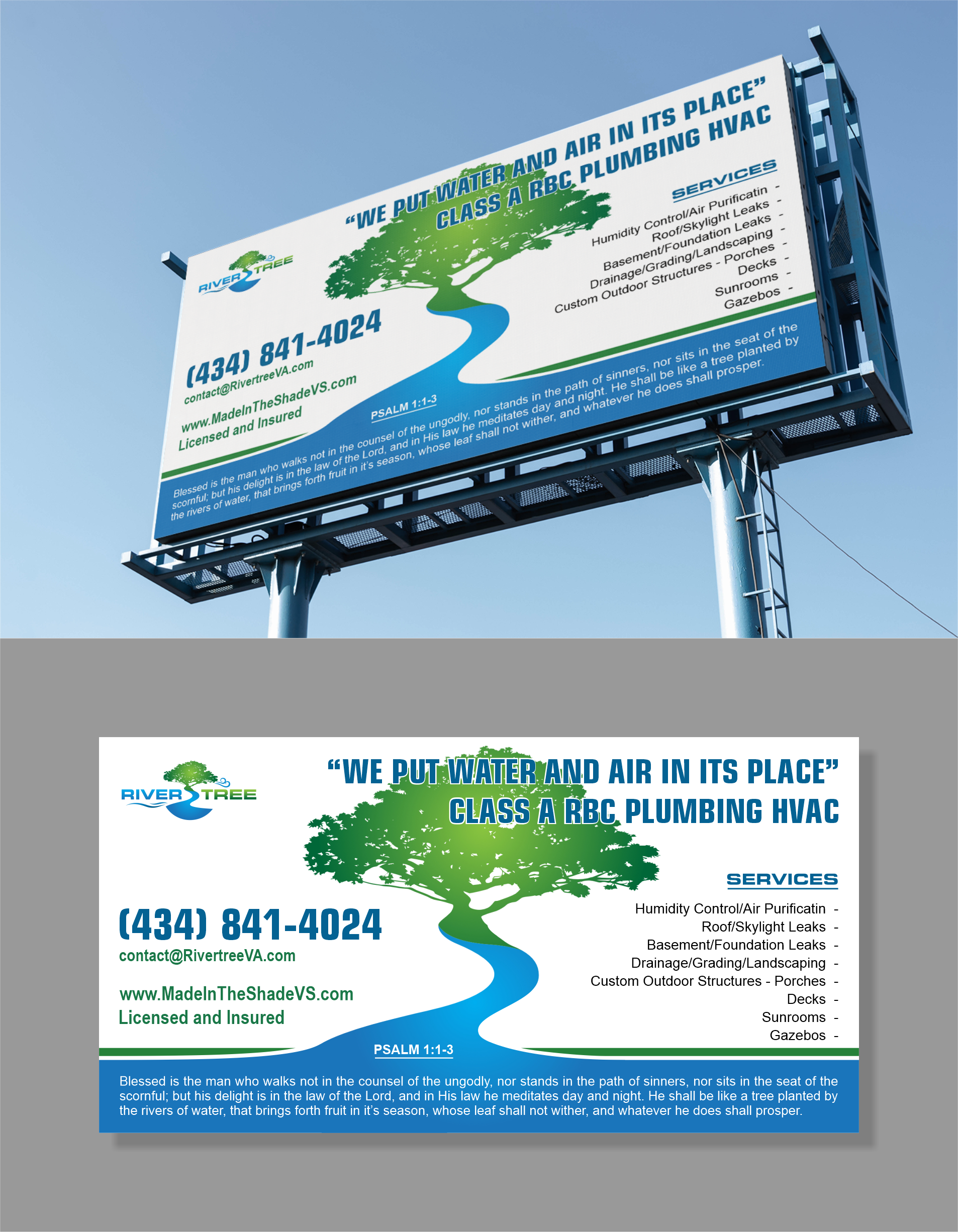 Billboard Design by vintana for Rivertree Incorporated | Design #35596570